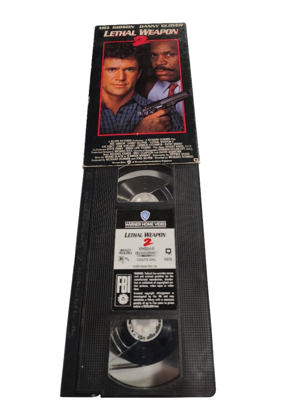 (1989) Lethal Weapon 2 Rated R Action/Comedy VHS Cassette Tape